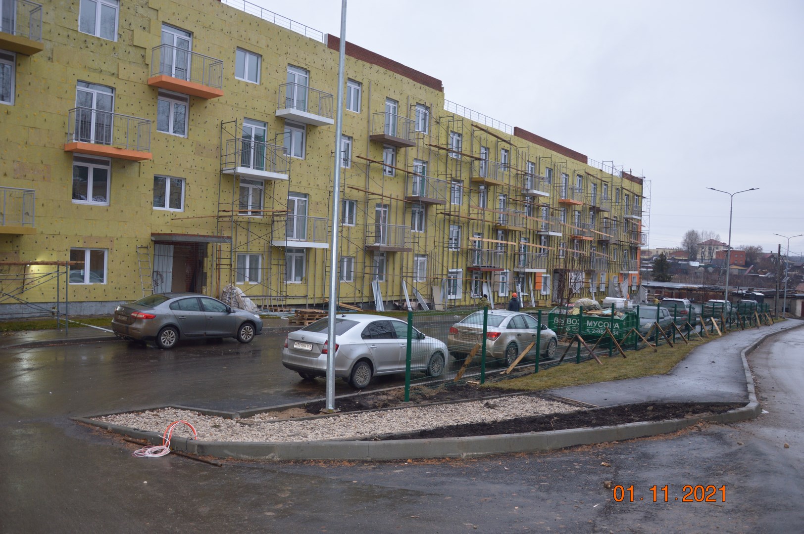 Строительство жилого дома по ул. Лобвинская, 33